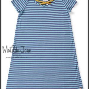 Matilda Jane 435 Girls Long Way Home Striped Dress‎ Size 8